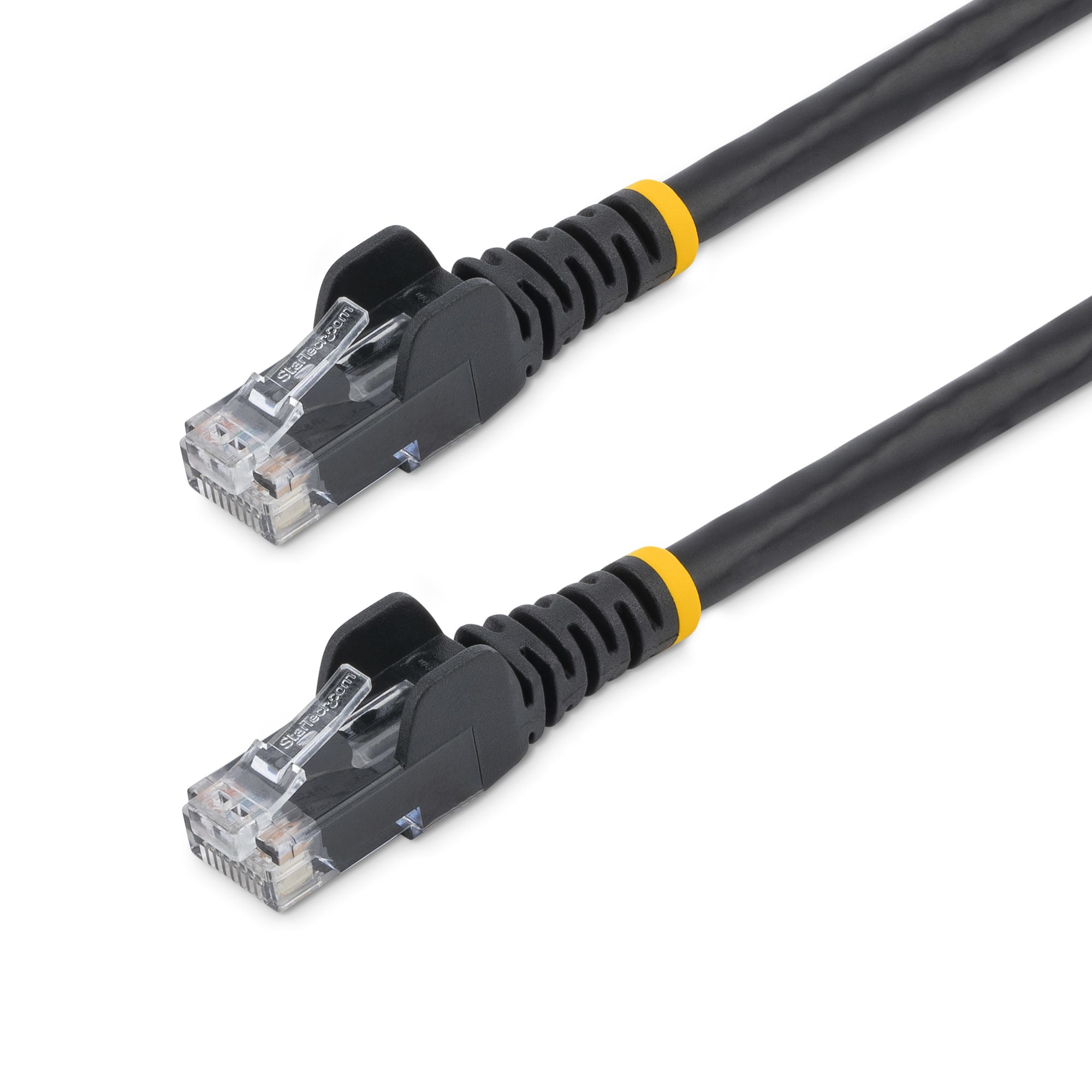 STARTECH.COM 10M BLACK CAT5E ETHERNET PATCH CABLE - SNAGLESS, LTW STARTECH — view 2