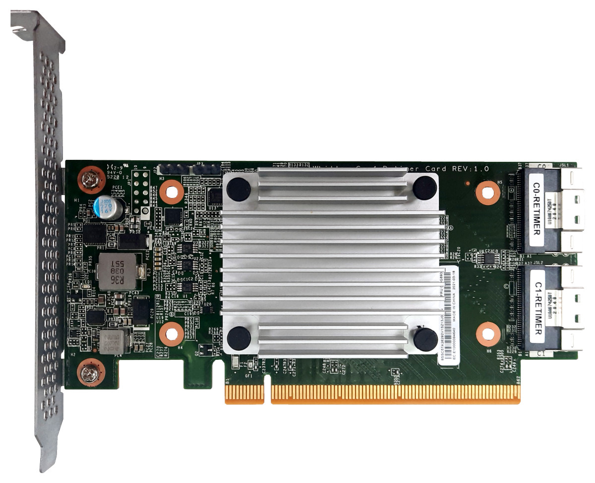 LENOVO THINKSYSTEM 4-PORT PCIE GEN4 NVME RETIMER ADAPTER LENOVO — view 2