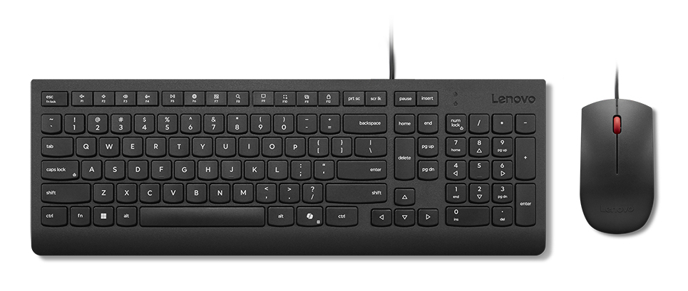 LENOVO ESSENTIAL WIRED KEYBOARD AND MOUSE COMBO - US ENGLISH (COPILOT) LENOVO — view 2