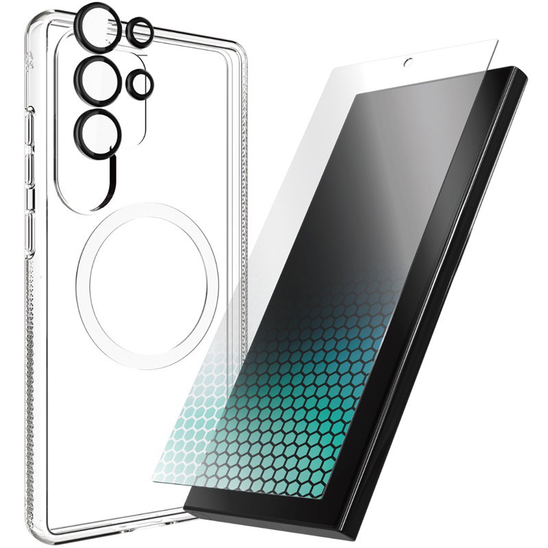 ZAGG InvisibleShield Premium 3-in-1 Bundle(CPS, XTR & Prem Lens) for Samsung Galaxy S25 Ul ZAGG — view 1
