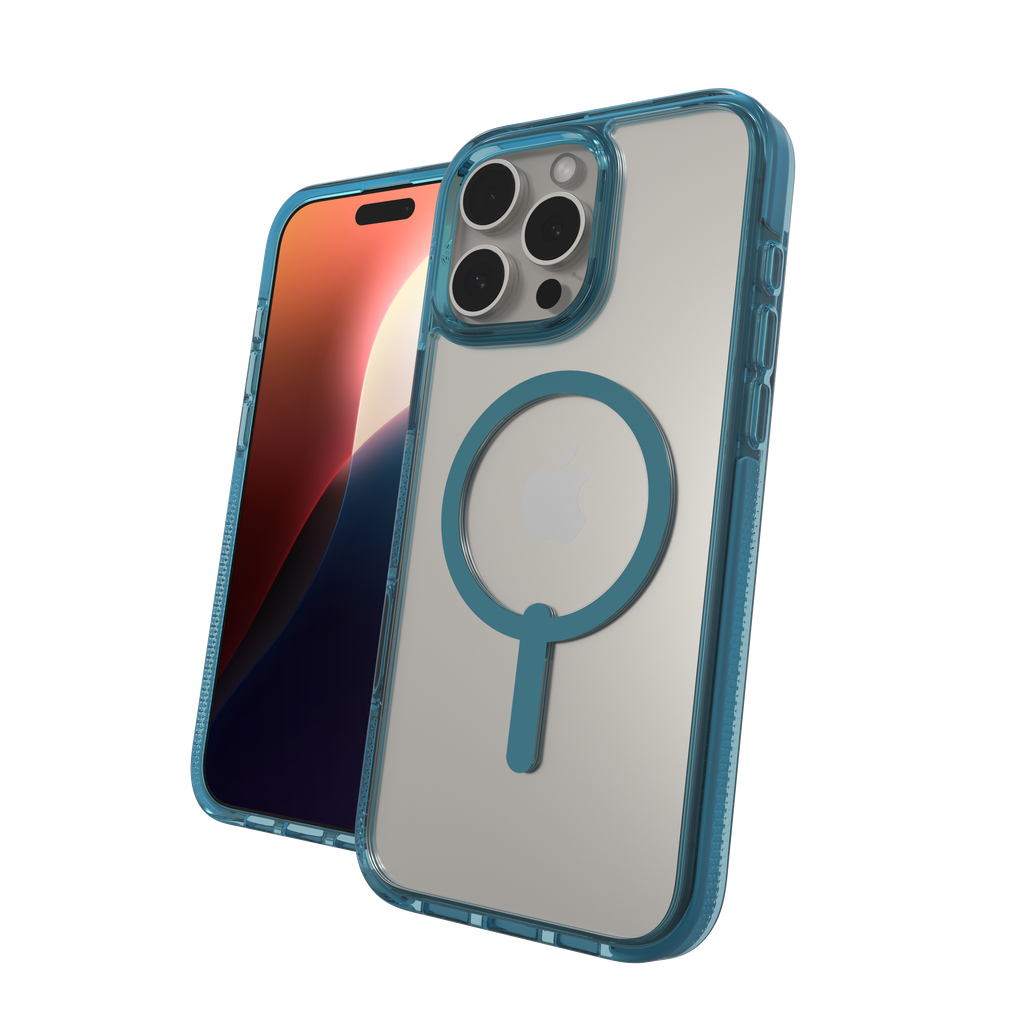 Zagg iPhone 16 Pro Max Santa Cruz Snap Case - Retro Blue ZAGG — view 2