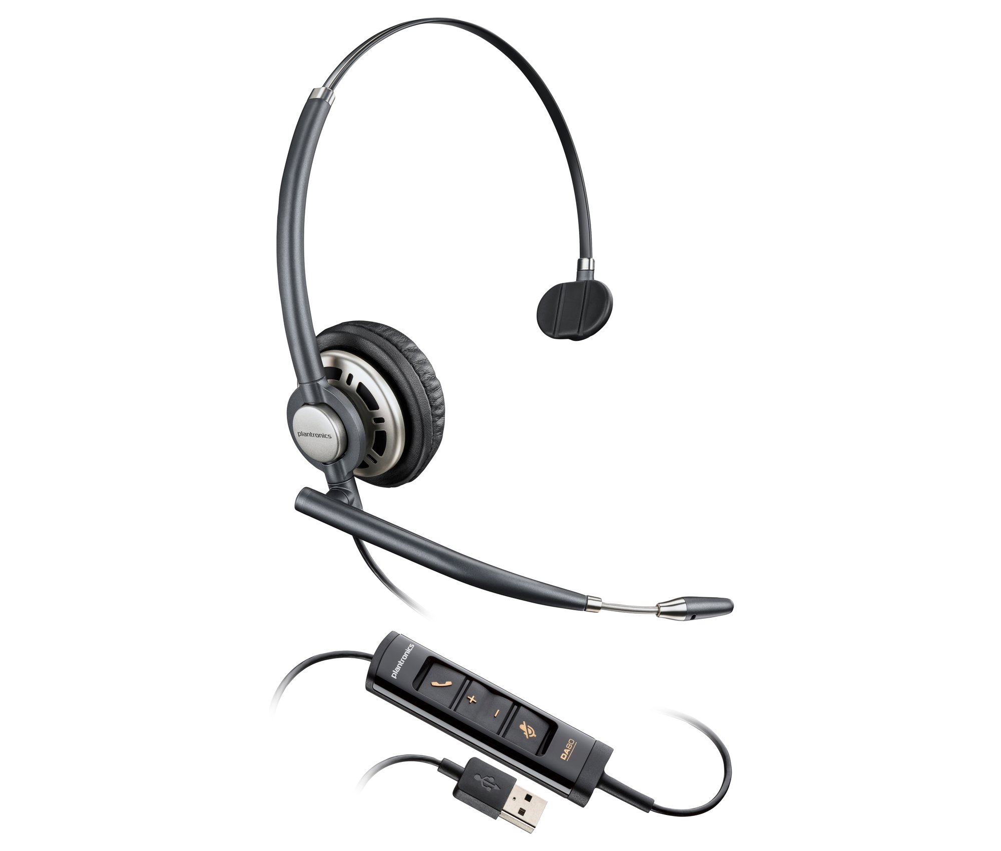 HP Poly EncorePro 715 USB-A Monoaural Headset TAA HP — view 2