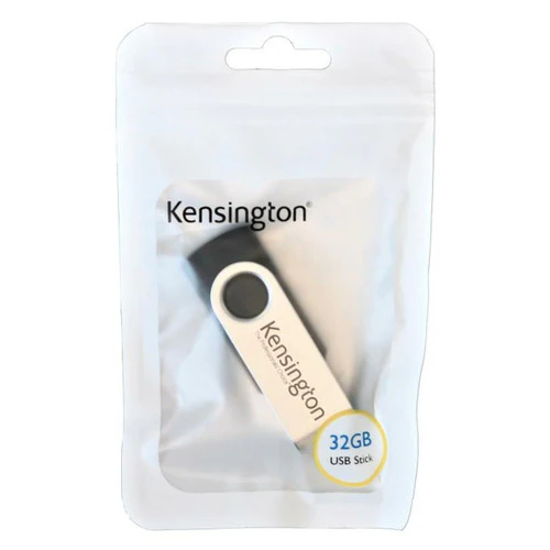 KENSINGTON 32GB SWIVEL USB 2.0 BLACK KENSINGTON — view 2
