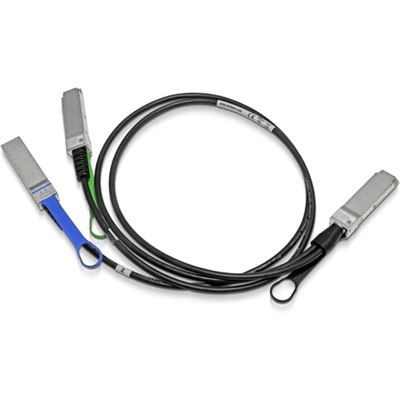NVIDIA PASSIVE COPPER HYBRID CABLE, IB HDR 200GBE TO 2X100GBE, QSFP56-2XQSFP56,1M,30AWG NVIDIA — view 2