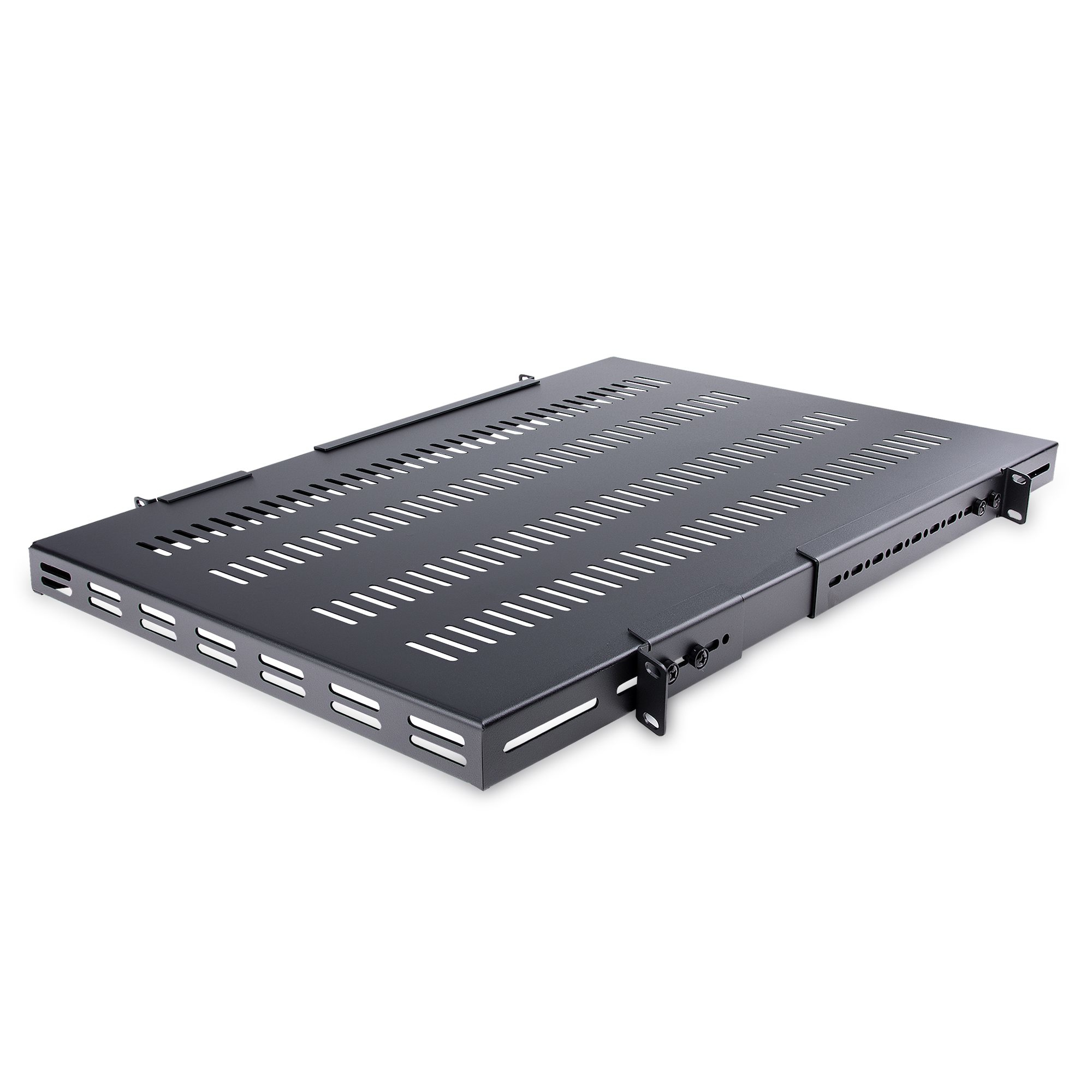 STARTECH.COM 1U 4-POST ADJUSTABLE VENTED SERVER RACK MOUNT SHELF LTW STARTECH — view 2