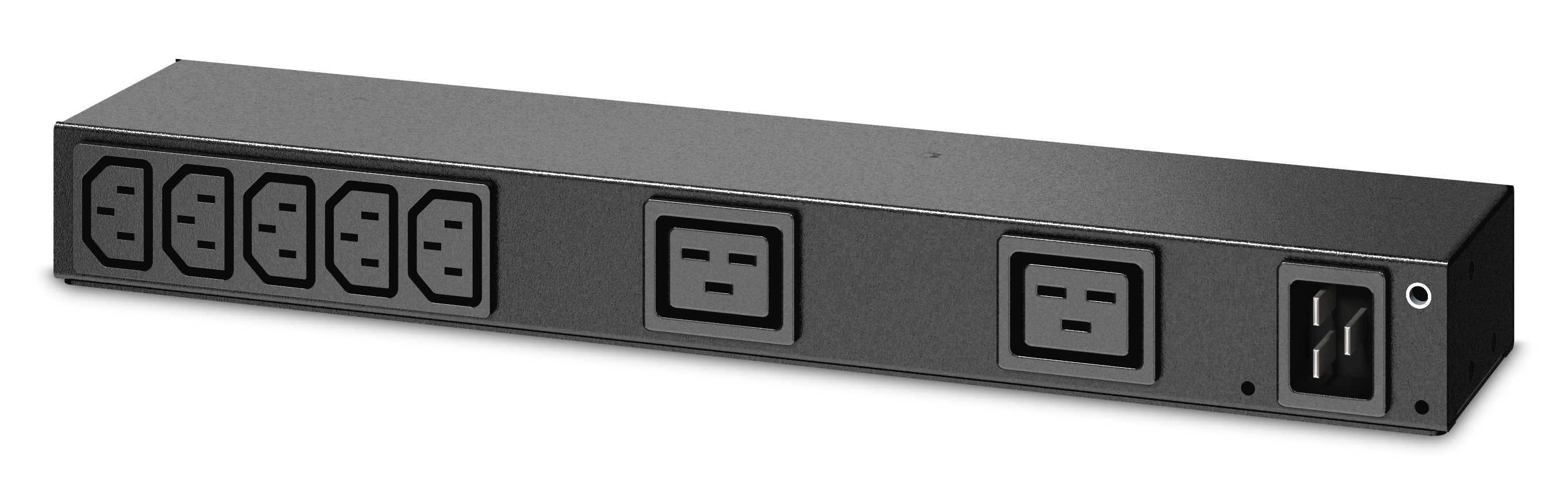 APC (AP6120A) RACK PDU, BASIC, 0U/1U, 100-240V/20A, 220-240V/16A, (7) C13, (2) C19 APC — view 2