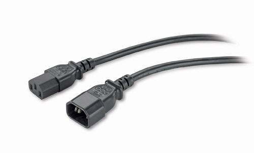 APC (AP9890) PWR CORD KIT, 10A, 100-230V, 2', (5) C13 TO C14, APC — view 2