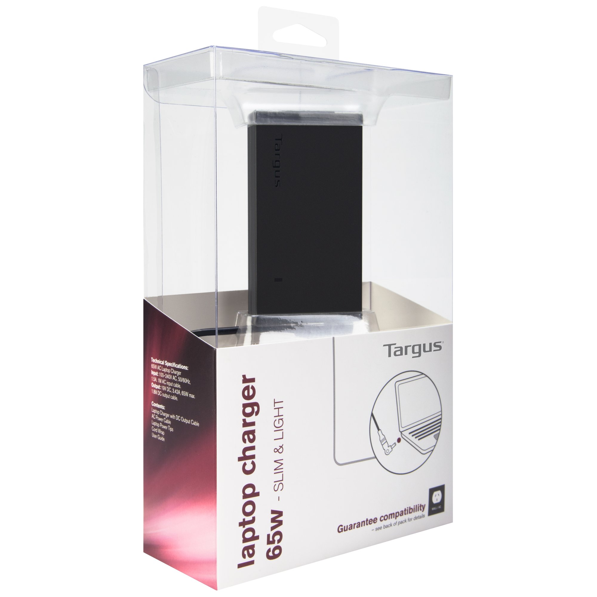TARGUS 65W UNIVERSAL LAPTOP CHARGER TARGUS — view 2