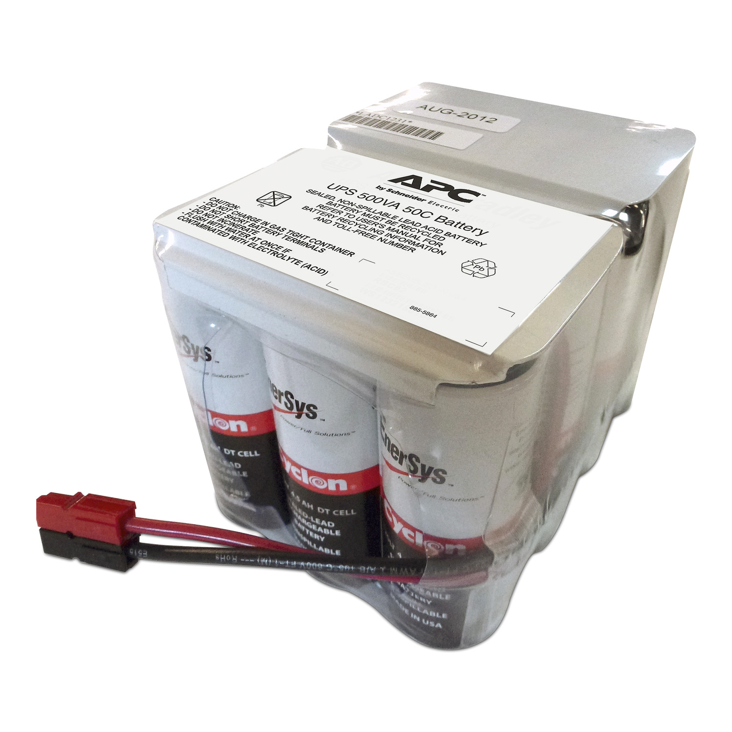 APC (APCRBC136) REPLACEMENT BATTERY CARTRIDGE # 136 for SUA500PDRI/SUA500PDRI-H APC — view 2