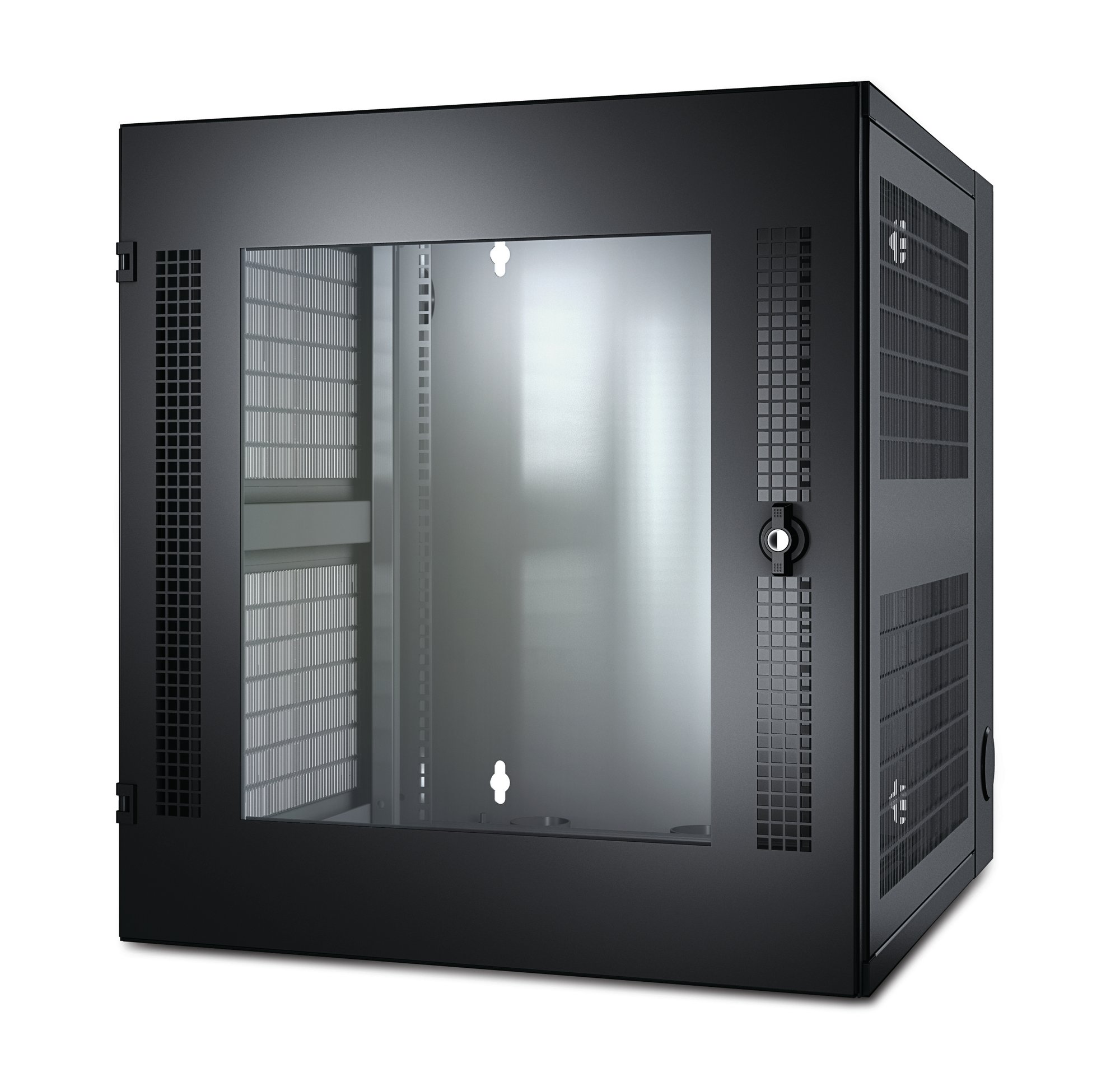 APC (AR100) WX NETSHELTER 13U, WALLMOUNT ENCLOSURE, GLASS DOOR, BLACK APC — view 2