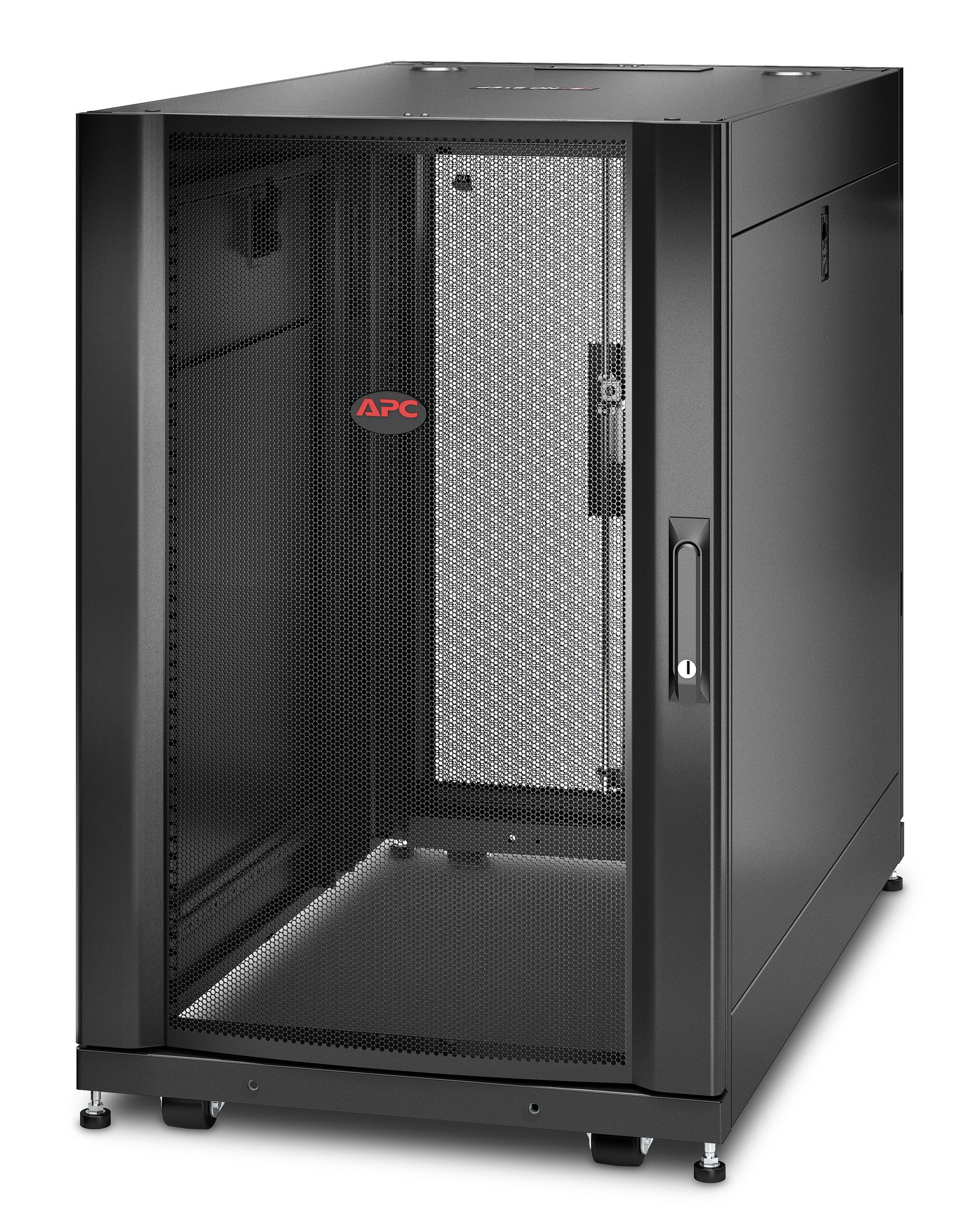 APC NETSHELTER SX 18U SERVER RACK ENCLOSURE 600MM X 1070MM W/ SIDES BLACK APC — view 2