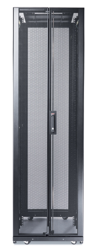 APC NETSHELTER SX 45U 600MM WIDE X 1200MM DEEP ENCLOSURE W SIDES BLACK APC — view 2