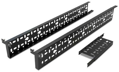 APC (AR7505) VERTICAL CABLE ORGANIZER, CENTER REAR MOUNT, NETSHELTER SX APC — view 2
