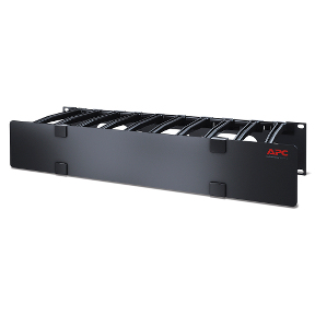 APC (AR8606) 2U HORIZONTAL CABLE MANAGER, 6" FINGERS TOP AND BOTTOM APC — view 2