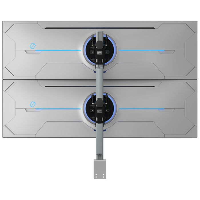 ATDEC DUAL VERTICAL HD MOUNT H SILVER ATDEC — view 2