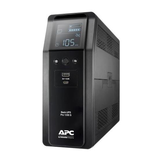 APC BACK UPS PRO BR 1600VA, SINEWAVE,8 OUTLETS, AVR, LCD INTERFACE APC — view 2
