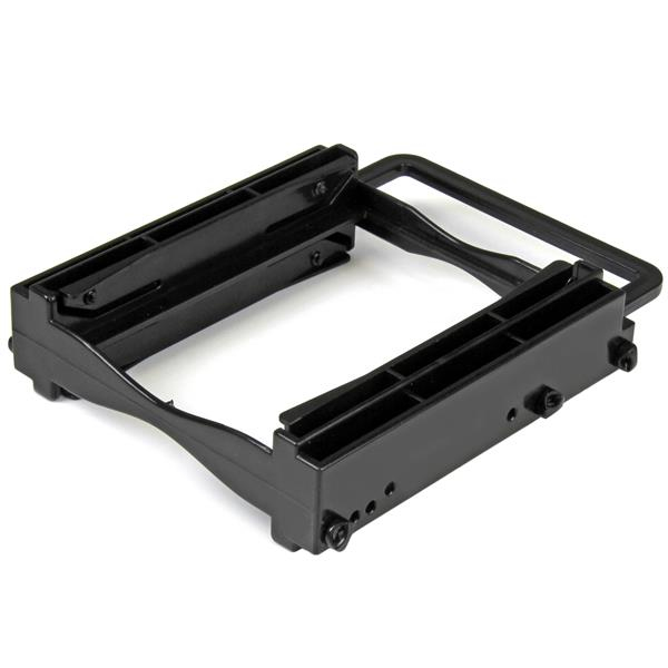 STARTECH.COM DUAL 2.5" SSD/HDD MOUNTING BRACKET- 3.5 DRIVE BAY -TOOL-LESS 2 YR STARTECH — view 2