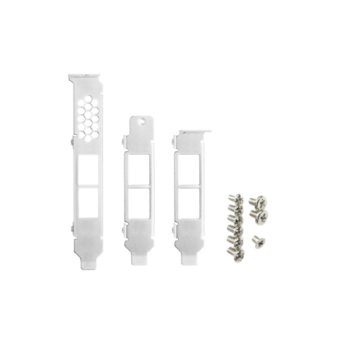 QNAP Full-height/low-profile/flat brackets for dual-port RJ45 NIC QNAP — view 2