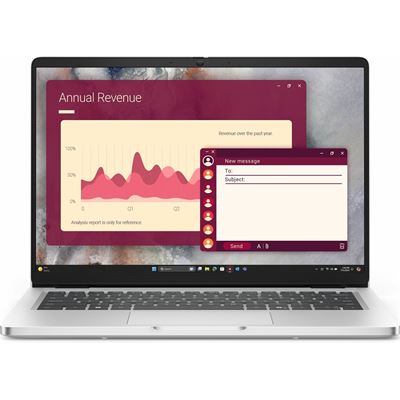 DELL PRO14 NOTEBOOK, 14" FHD+ IR, U7-255U, 32GB, 512GB, WL, W11P, 3Y OS DELL — view 2