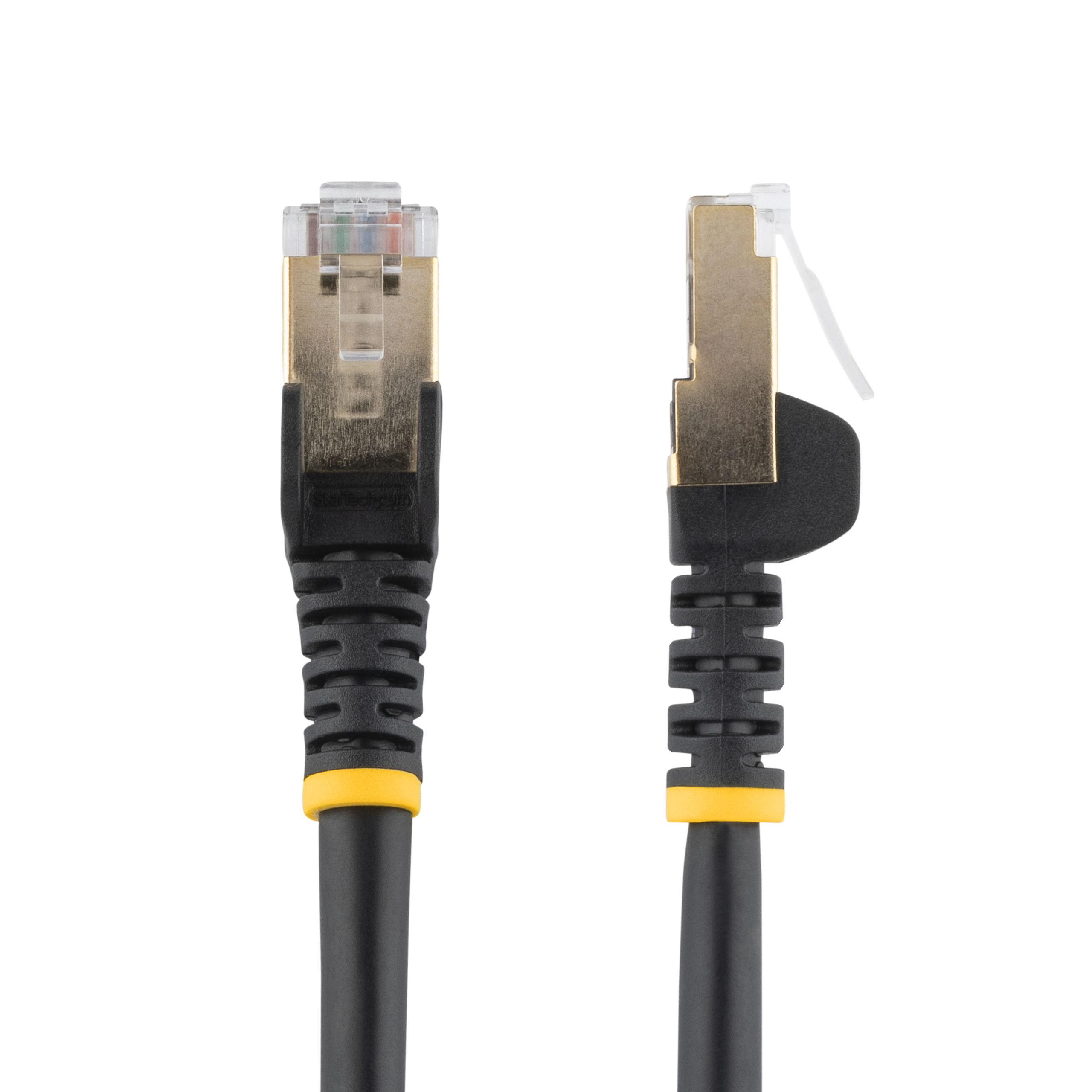 STARTECH.COM CAT6A PATCH CABLE - SHIELDED (STP) - 1 M, BLACK, LTW STARTECH — view 2