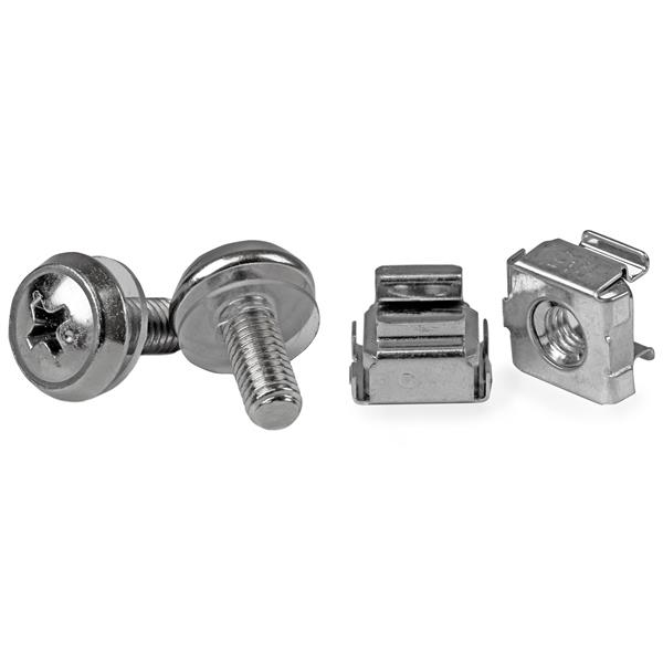 STARTECH.COM 50 PKG M5 MOUNTING SCREWS & CAGE NUTS FOR SERVER RACK CABINET 2 YR STARTECH — view 2
