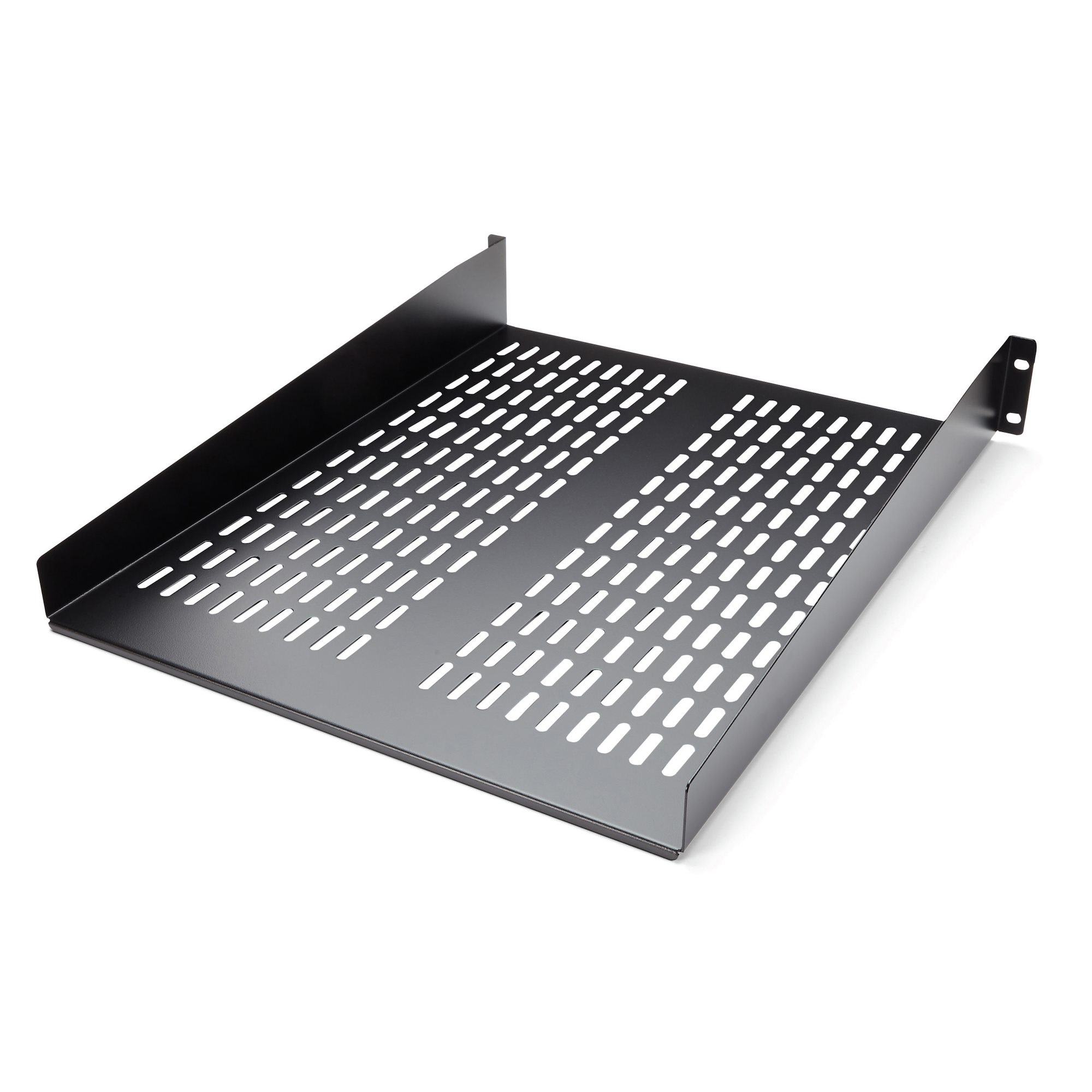STARTECH.COM 2U SERVER RACK SHELF - 22IN VENTED FIXED MOUNT - 50LBS / 23KG LTW STARTECH — view 1