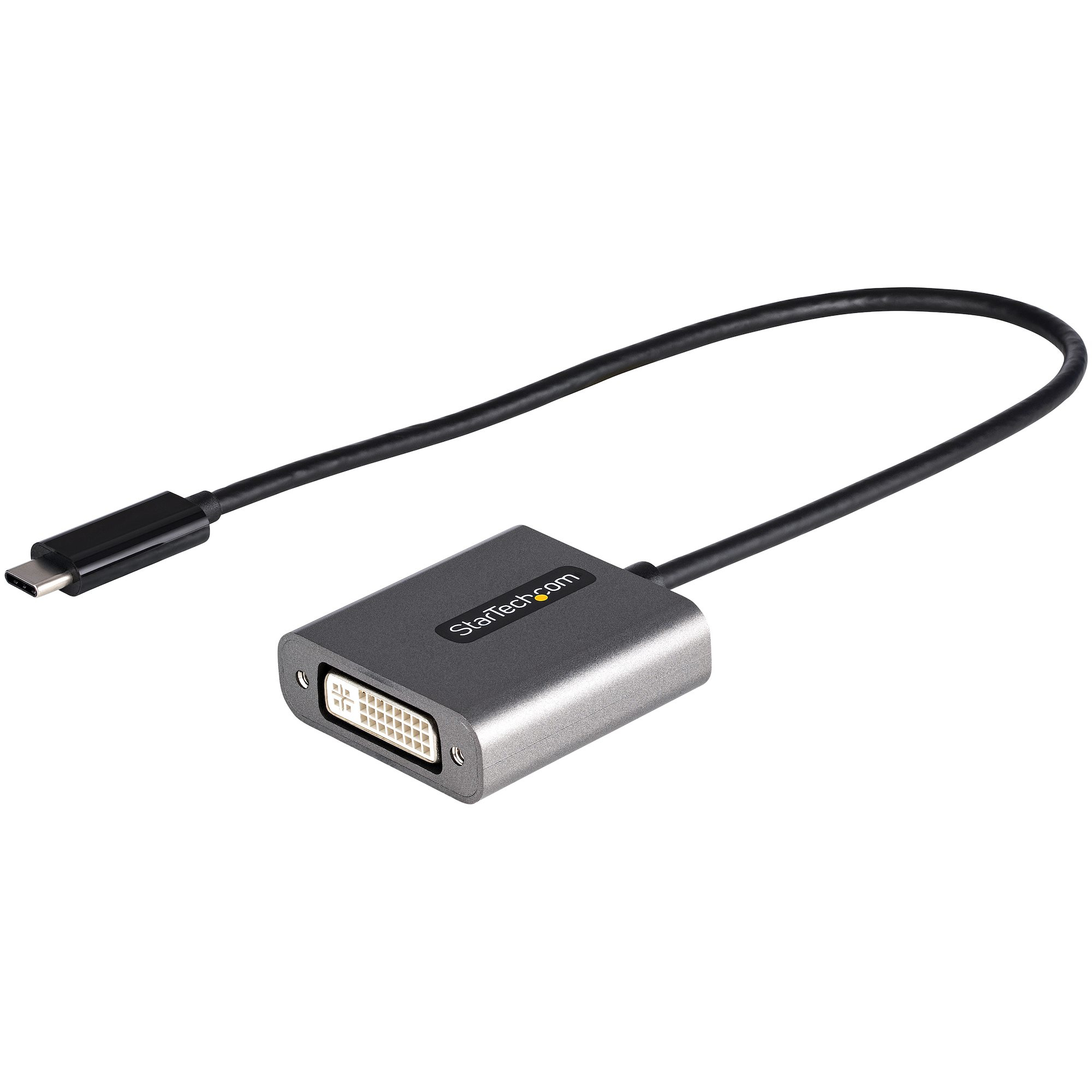 STARTECH.COM USB C TO DVI ADAPTER - 1920X1200P USB-C TO DVI-D DONGLE, 3 YR STARTECH — view 2
