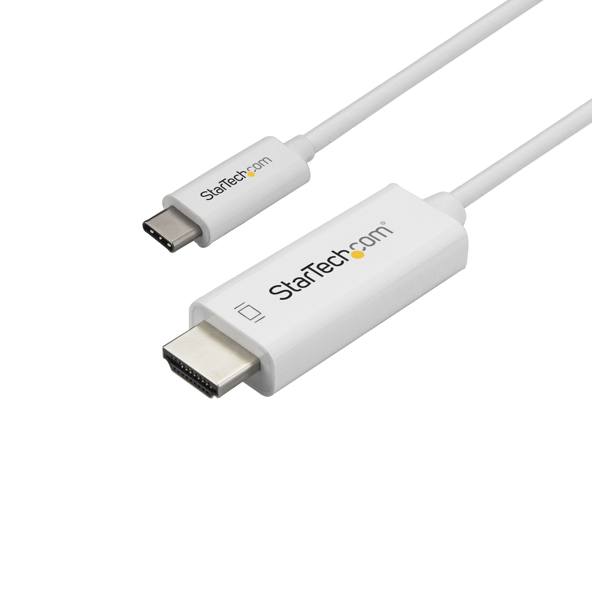 STARTECH.COM 1M USB C TO HDMI CABLE - 4K 60HZ USB-C HDMI 2.0 VIDEO ADAPTER 3 YR STARTECH — view 2