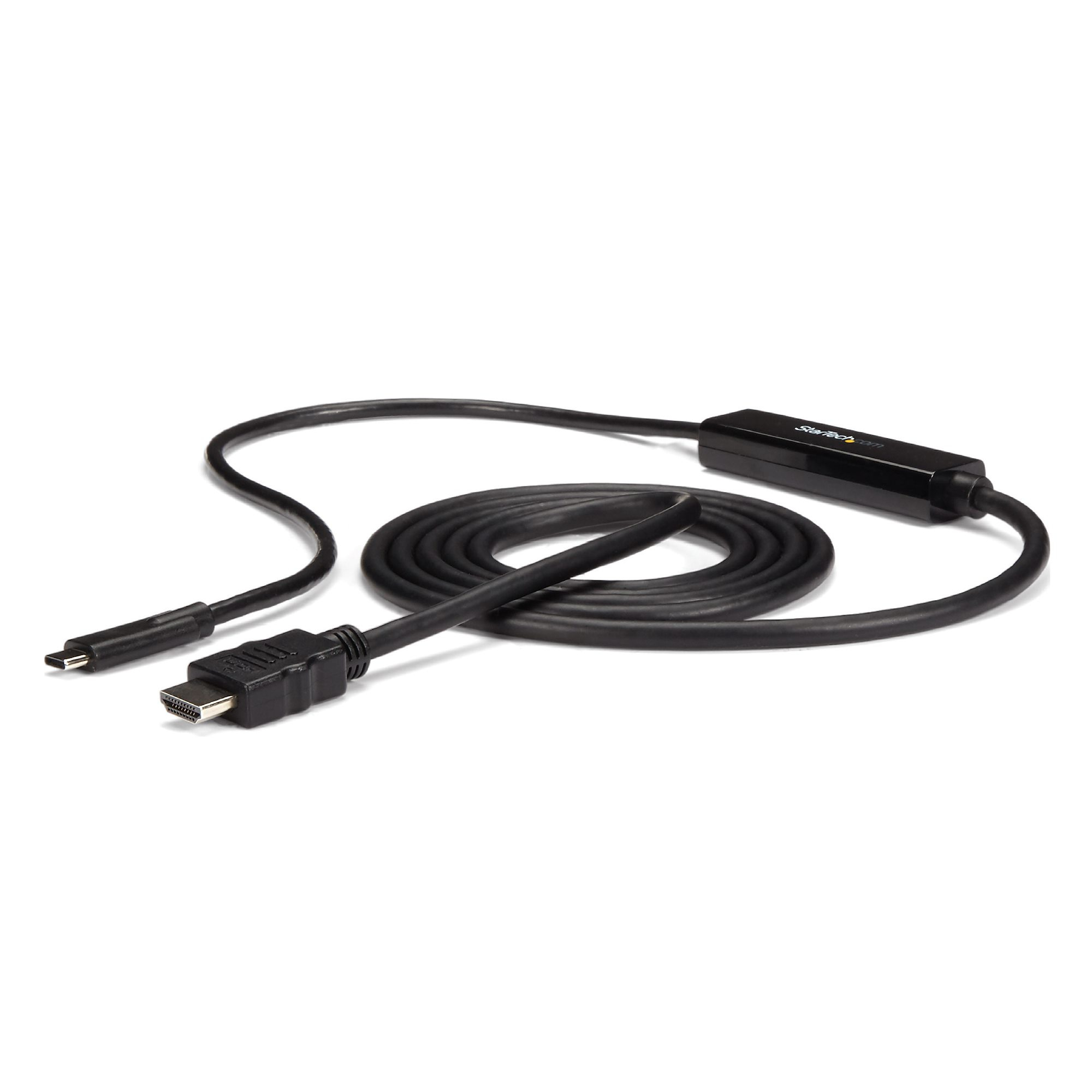 STARTECH.COM 6FT 2M USB C TO HDMI CABLE - 4K USB TYPE-C HDMI VIDEO ADAPTER 3 YR STARTECH — view 2