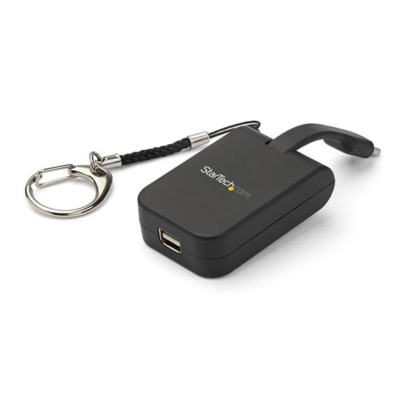 STARTECH.COM PORTABLE USB C TO MINI DP ADAPTER W/ KEYCHAIN - 8K 60HZ, 3 YR STARTECH — view 2