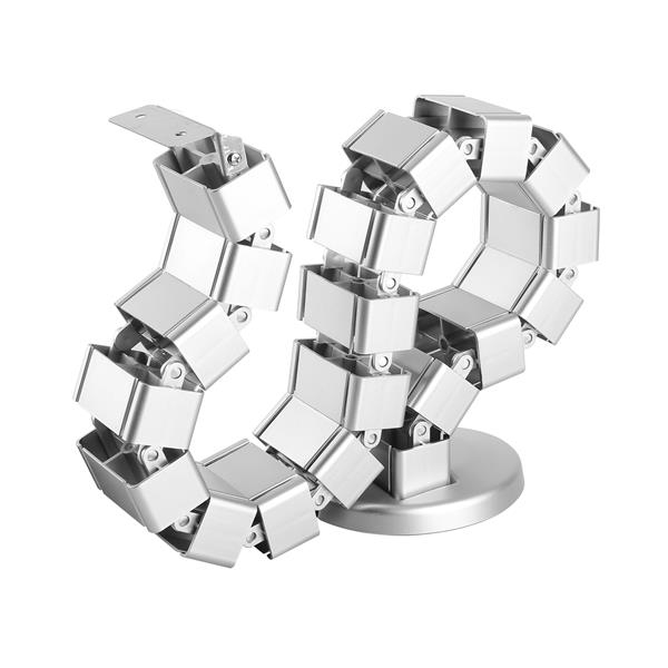 STARTECH.COM CABLE MANAGEMENT SPINE - CABLE ORGANIZER W/ STEEL BASE PLATE, 5 YR STARTECH — view 2