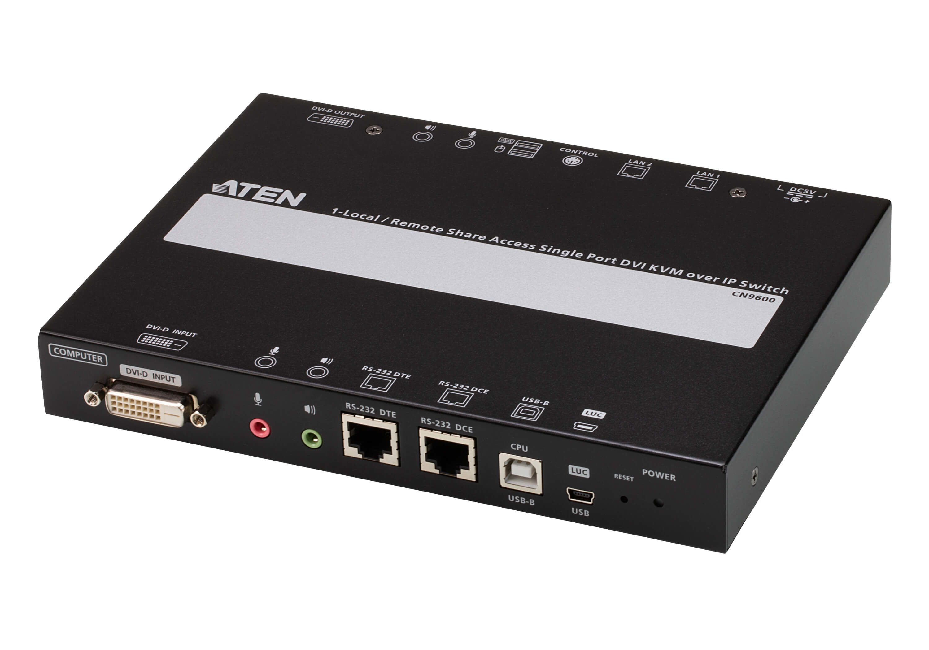 ATEN SINGLE PORT DVI KVM OVER IP WITH AUDIO ATEN — view 2