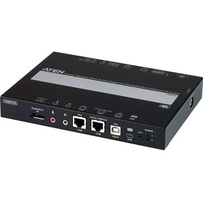 ATEN 1-LOCAL/REMOTE SHARE ACCESS SINGLE PORT 4K DISPLAYPORT KVM OVER IP SWITCH ATEN — view 2
