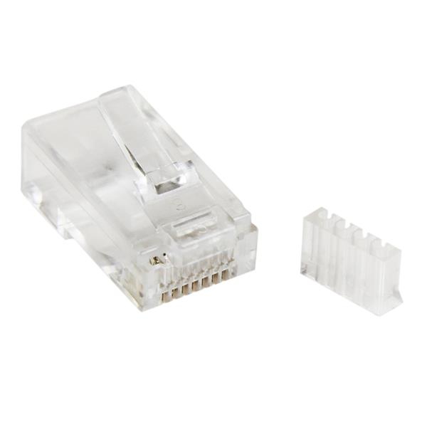 STARTECH.COM CAT 6 NETWORK CONNECTOR - CLEAR - CAT6 CABLE - RJ45 2 YR STARTECH — view 2