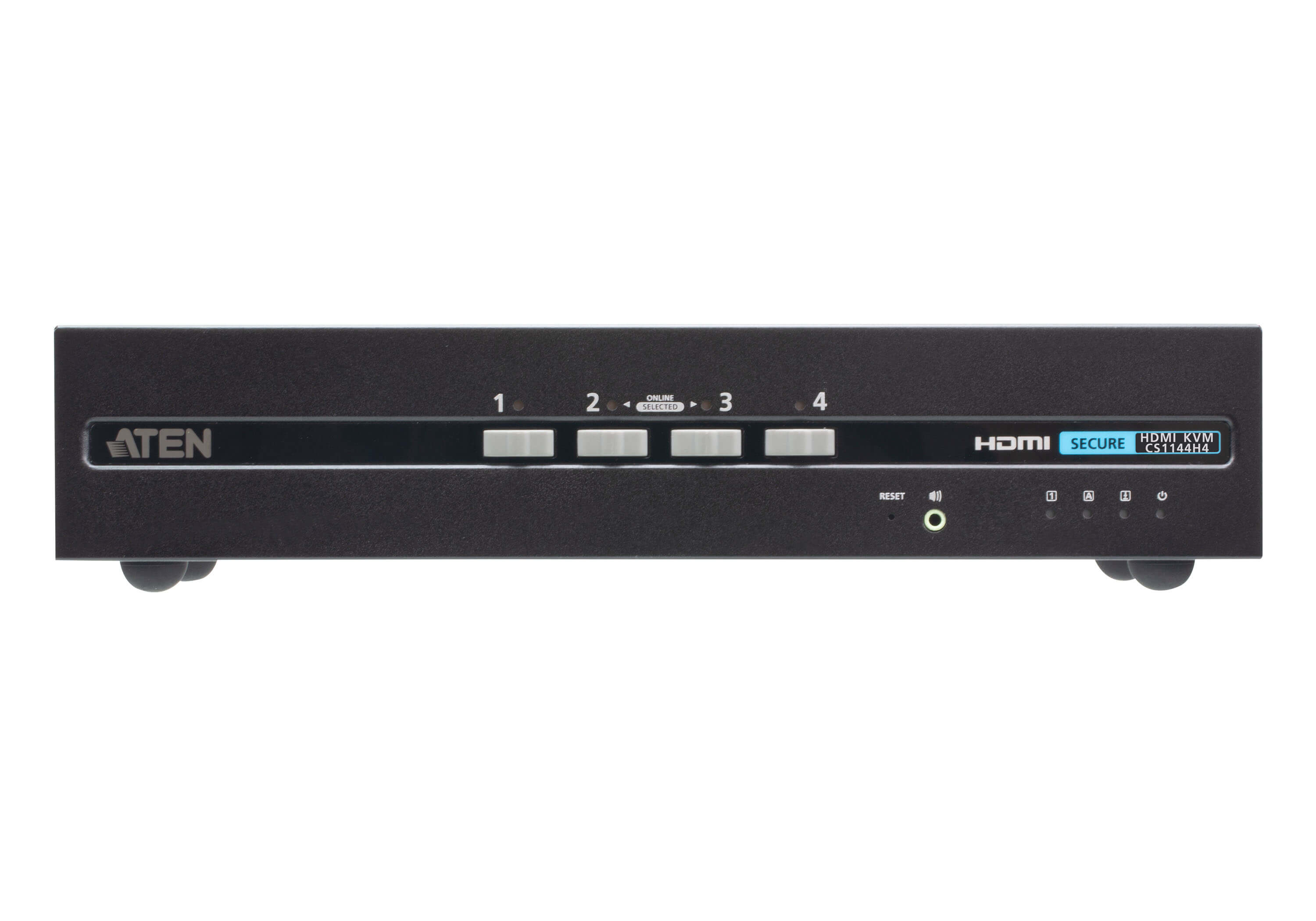ATEN 4-PORT USB HDMI DUAL DISPLAY SECURE KVM SWITCH (PSD PP V4.0 COMPLIANT) ATEN — view 2