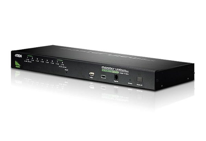 ATEN 8 PORT PS/2-USB 2.0 VGA KVMP SWITCH ATEN — view 2