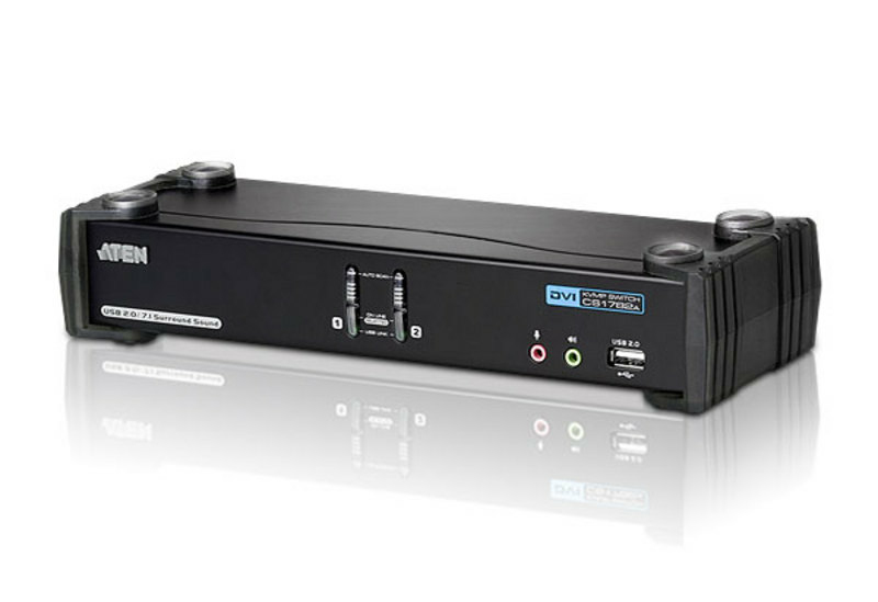 ATEN 2 PORT USB 2.0 DVI DUAL LINK KVMP SWITCH ATEN — view 2