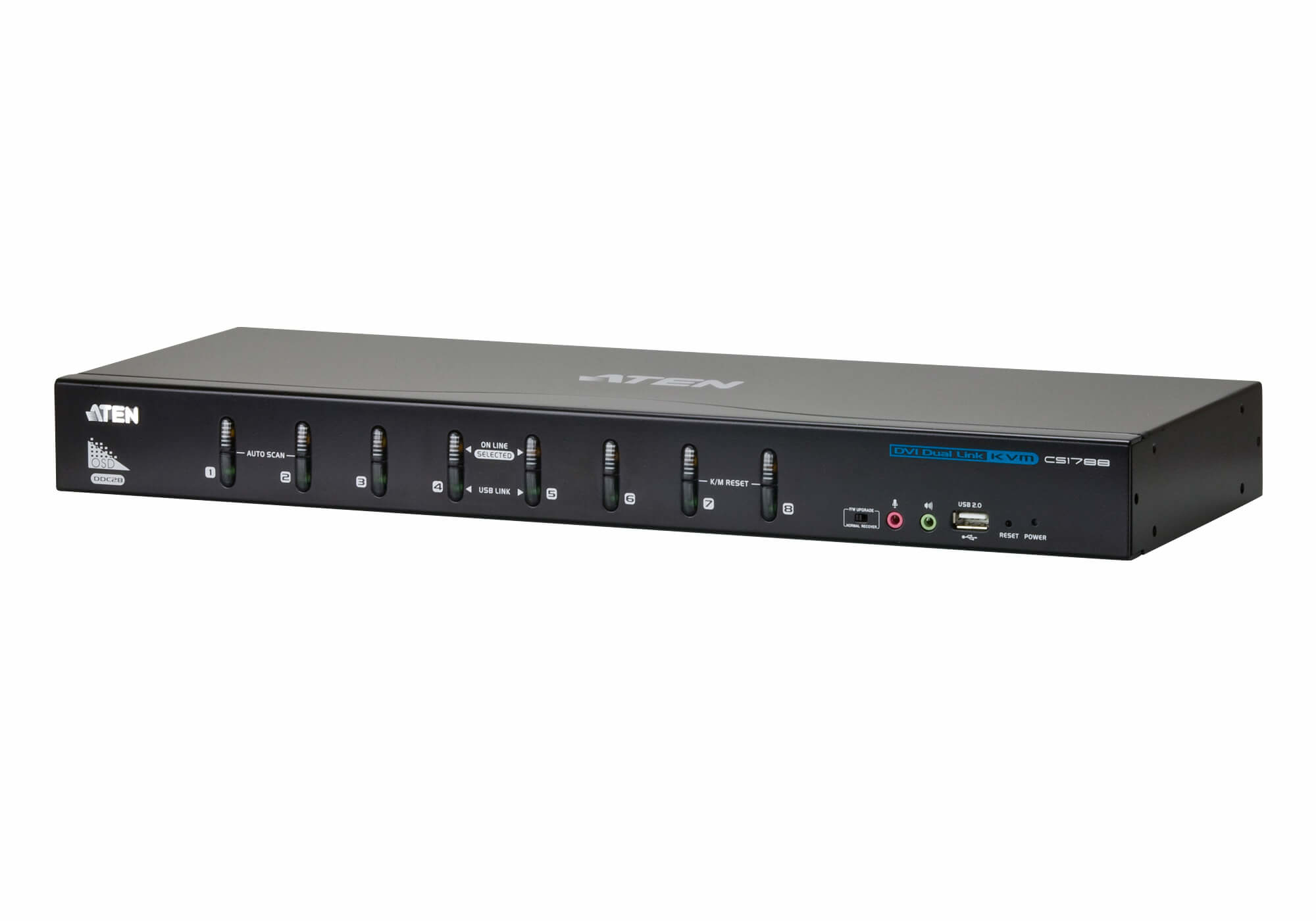 ATEN 8 PORT USB DVI DUAL LINK KVM SWITCH ATEN — view 2