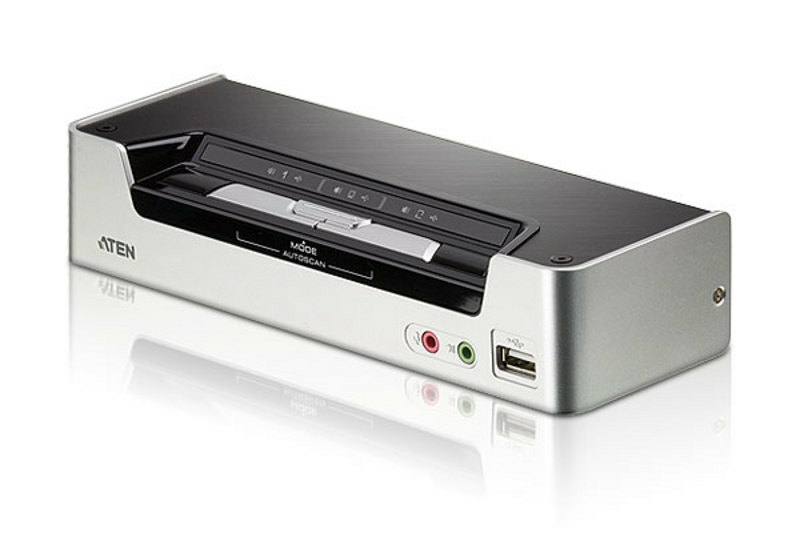 ATEN 2 PORT USB 2.0 HDMI KVMP SWITCH ATEN — view 2