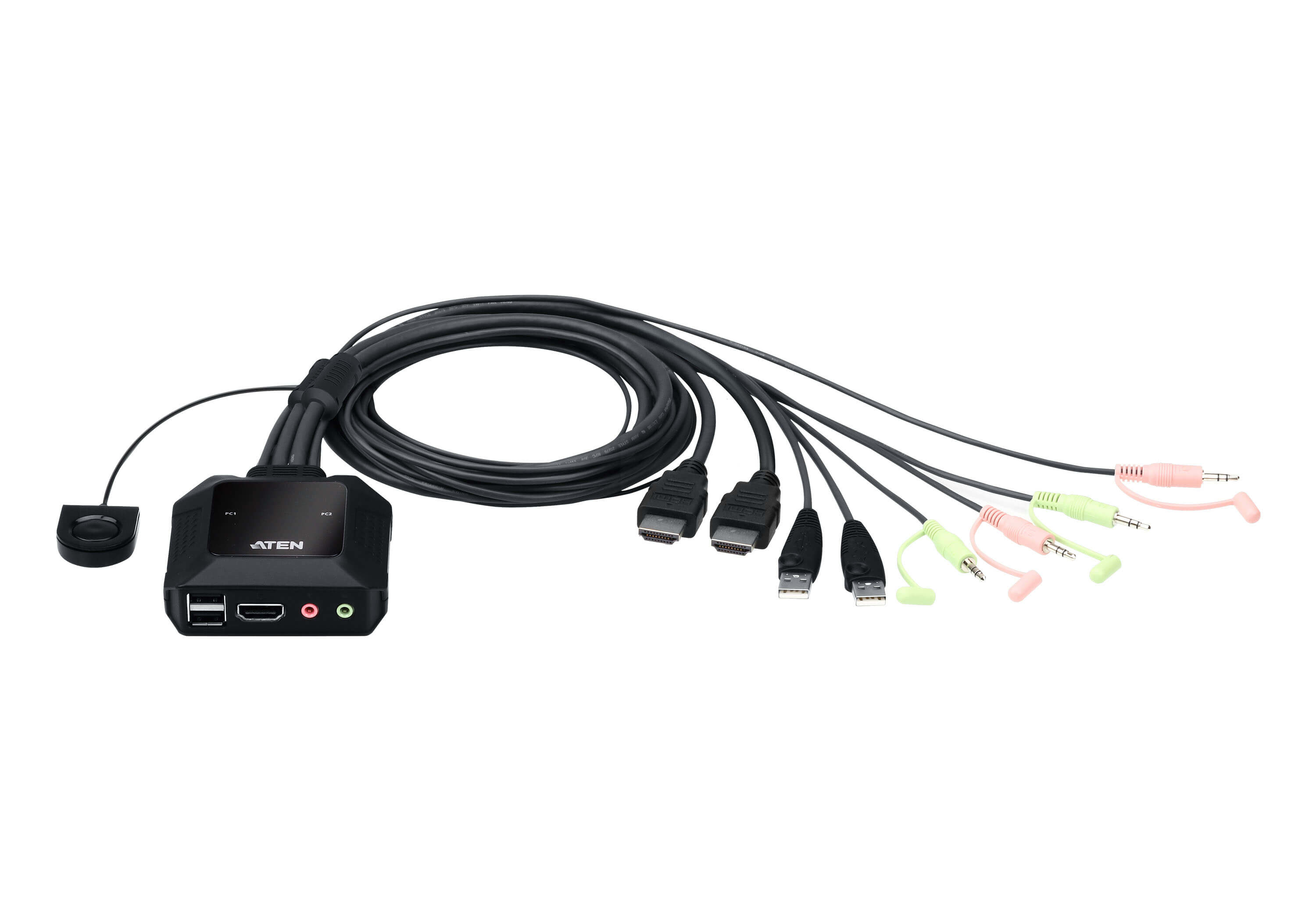 ATEN 2 PORT USB 4K @60HZ HDMI CABLE KVM SWITCH ATEN — view 2