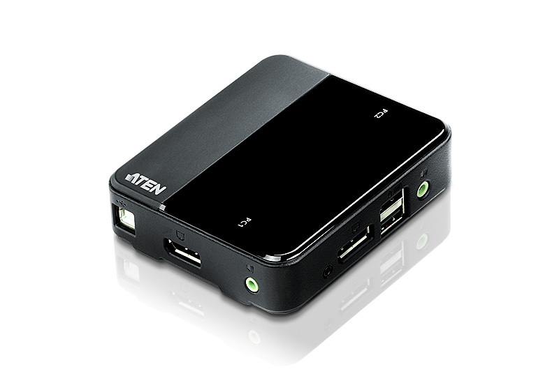 ATEN 2 PORT USB 2.0 DP 4K KVM SWITCH ATEN — view 2