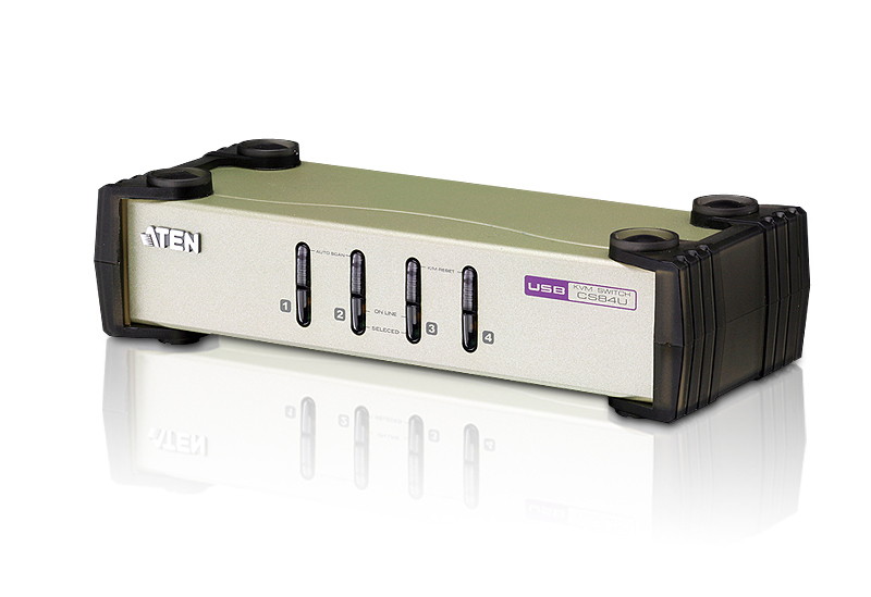 ATEN 4 PORT USB VGA KVM SWITCH ATEN — view 2