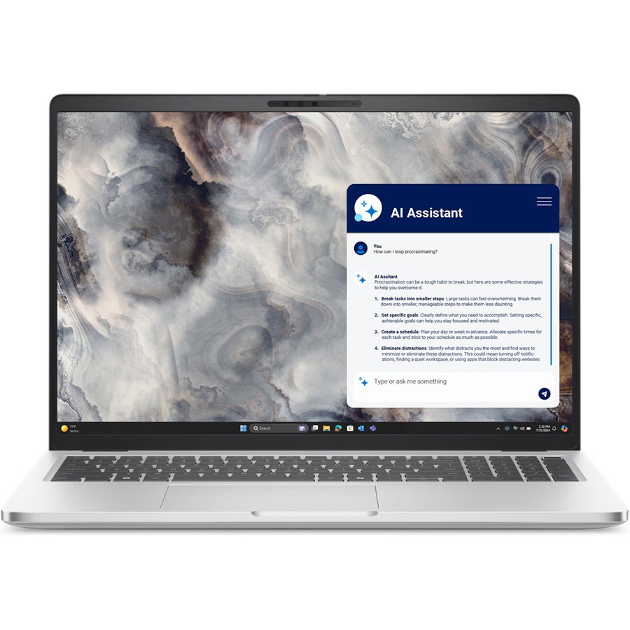 DELL PRO16 PLUS NOTEBOOK, 16" FHD+ IR, U5-238V, 32GB, 512GB, WL, W11P(CP+), 3Y PRO DELL — view 2