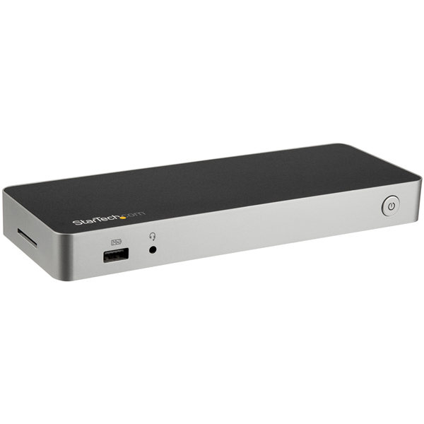 STARTECH.COM DUAL MONITOR USB C DOCK - DUAL 4K DP / HDMI - 60W PD - SD, 3 YR STARTECH — view 2