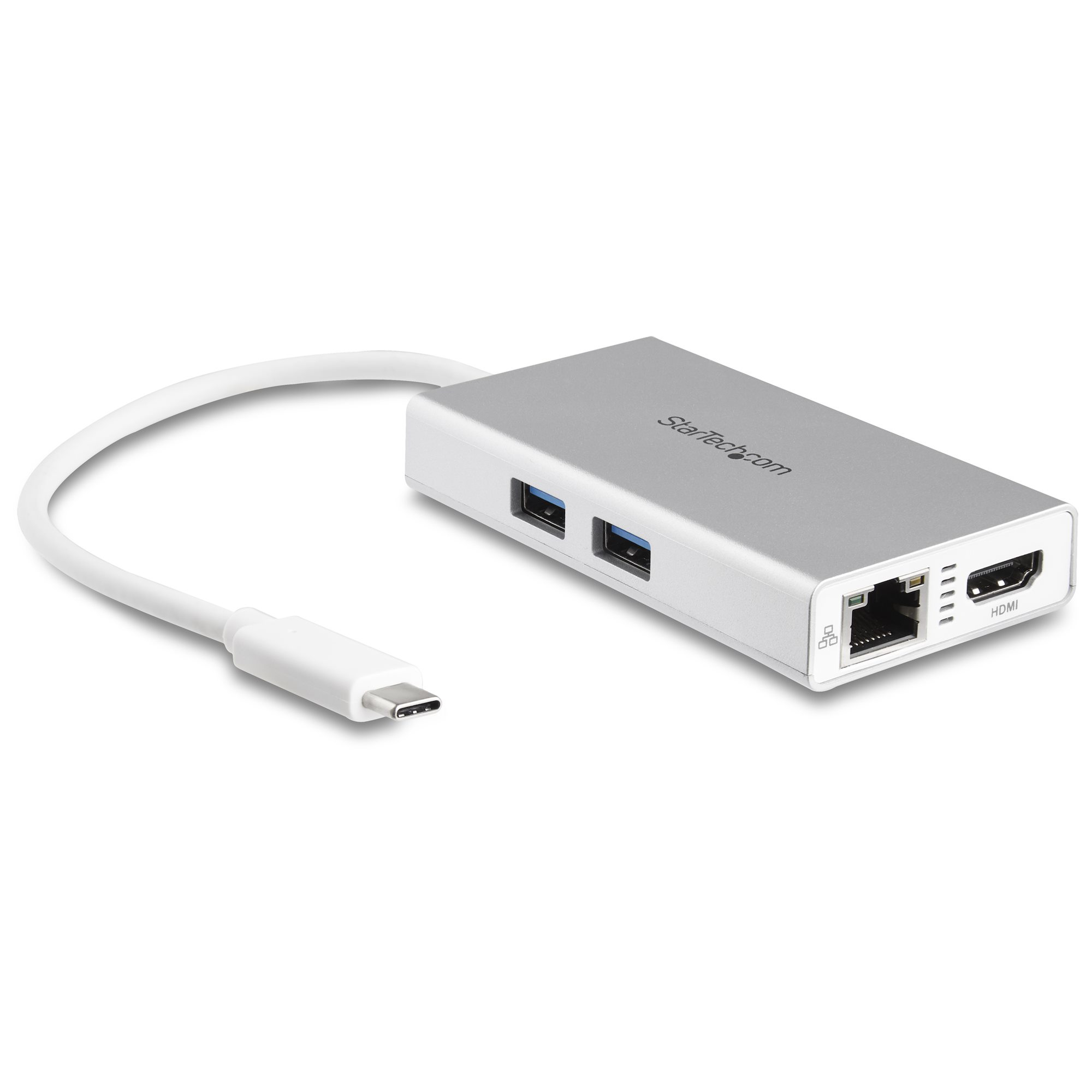 STARTECH.COM USB-C MULTIPORT ADAPTER TRAVEL DOCK - 4K HDMI, GBE, 2X USB, PD 3 YR STARTECH — view 2