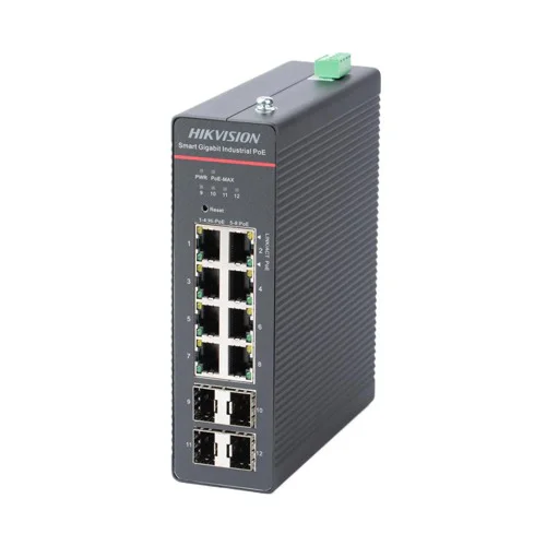 HIKVISION 8PORT SMART GIGABIT INDUSTRIAL POE SWITCH HIKVISION — view 2
