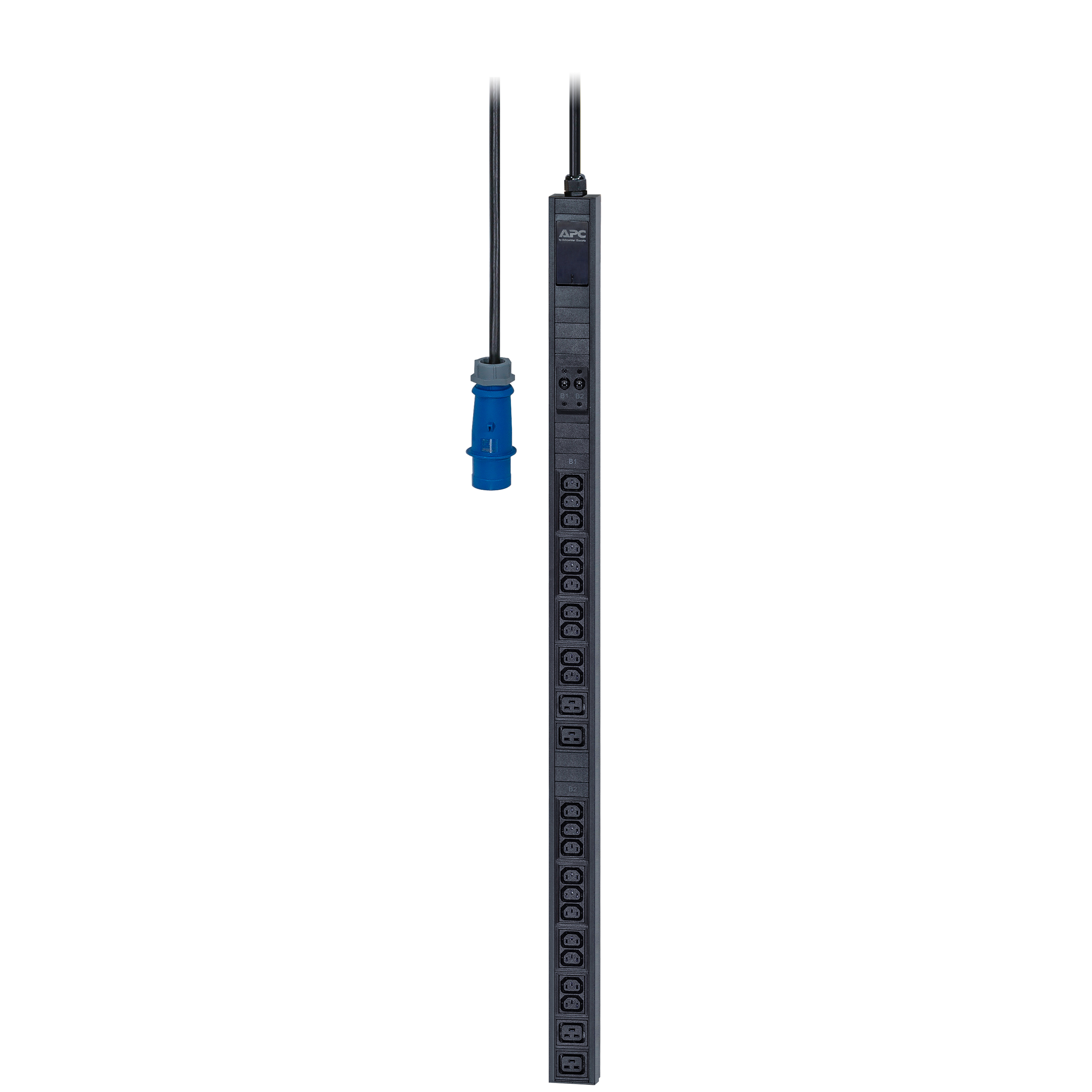 APC EASY PDU, BASIC, ZERO U, 32A, 230V, (20)C13 & (4)C19?IEC309 APC — view 2