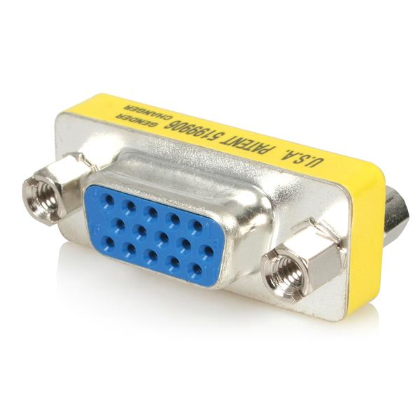 STARTECH.COM SLIMLINE VGA HD15 GENDER CHANGER - F/F - DB15 GENDER CHANGER LTW STARTECH — view 2