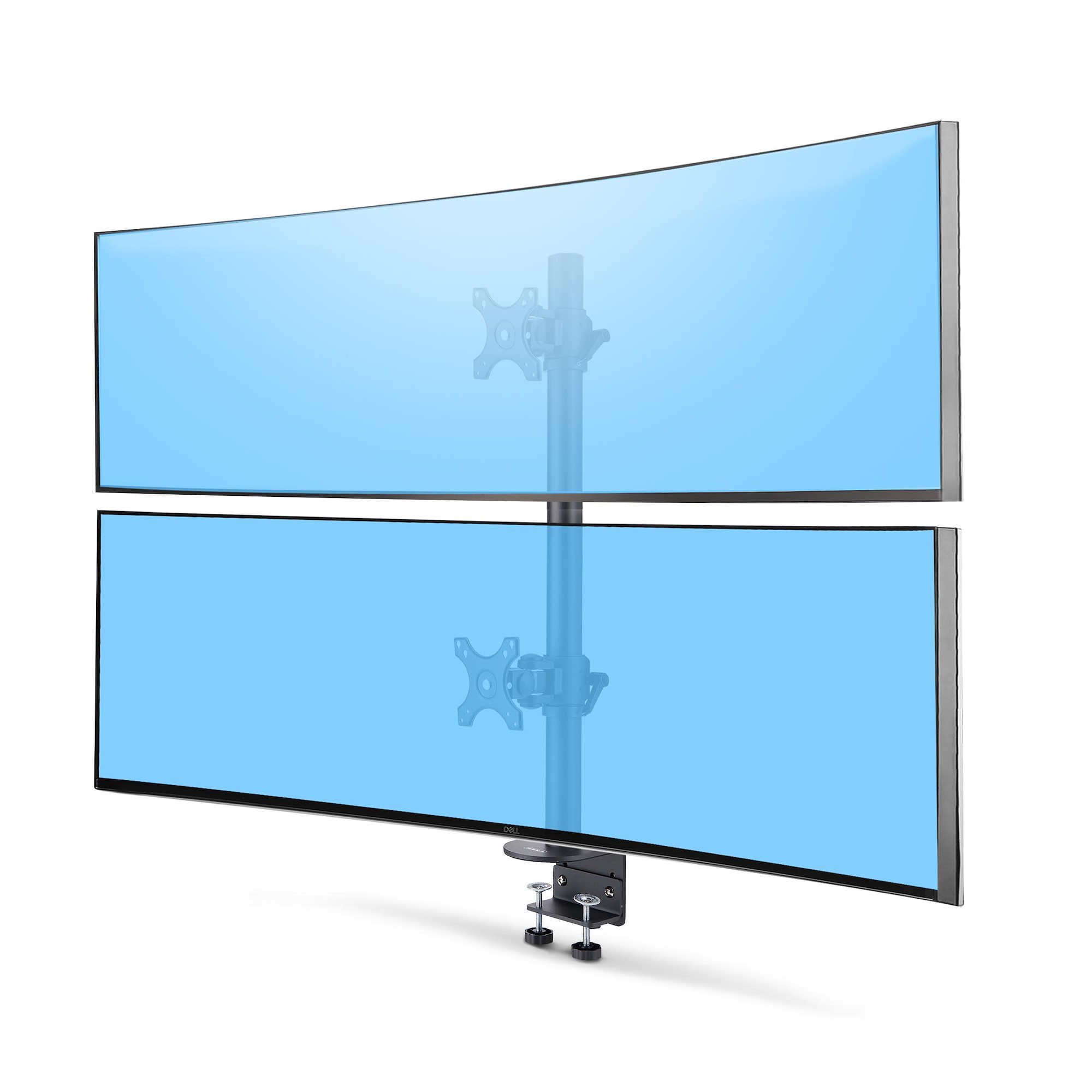STARTECH.COM DESK MOUNT FOR 2X VERTICALLY STACKED MONITORS, DUAL 49"; TAA, 5 YR STARTECH — view 2