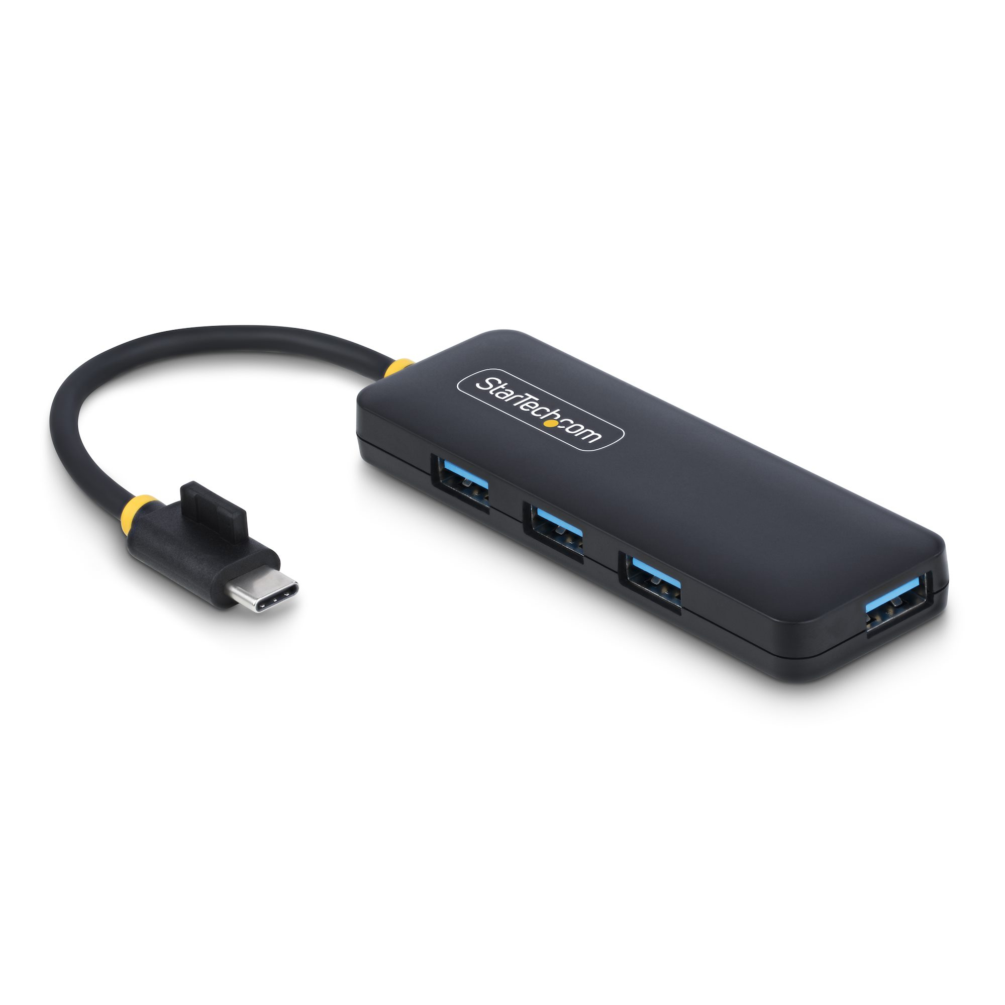 STARTECH.COM 4-PORT USB-C HUB, 5GBPS, USB-C TO 4X USB-A, BUS POWERED, 2 YR STARTECH — view 2